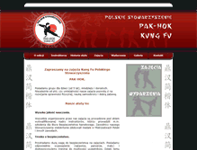 Tablet Screenshot of kung-fu.waw.pl